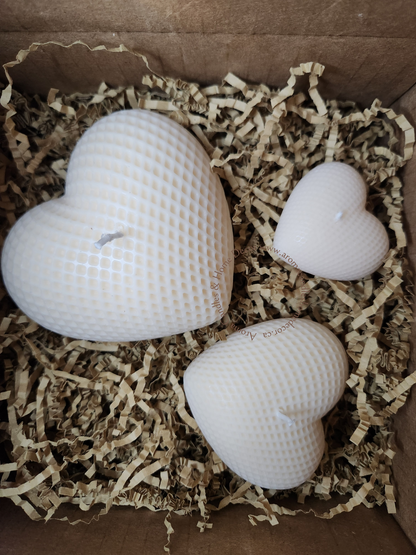 Lot de 3 Coeurs