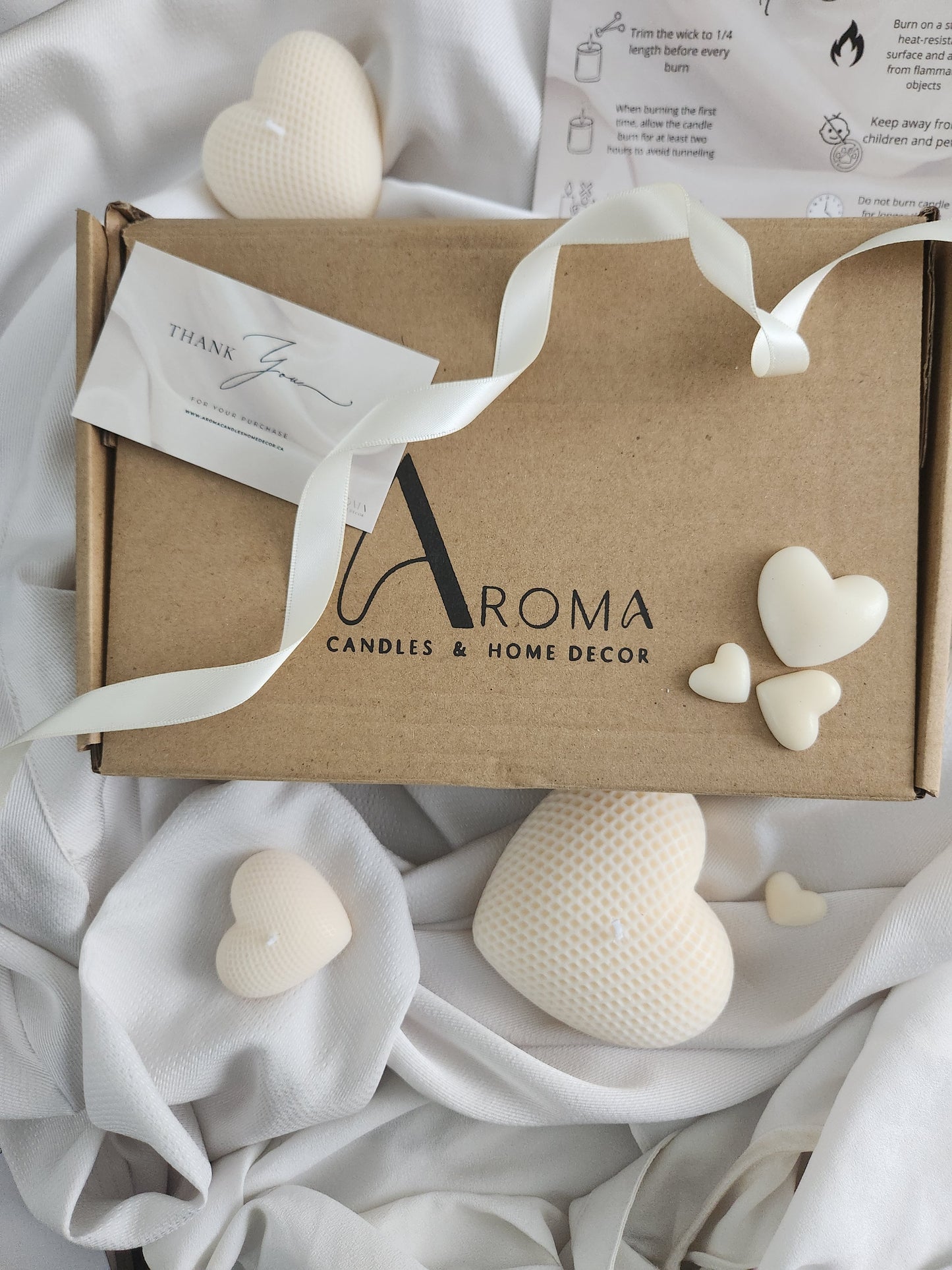 Lot de 3 Coeurs